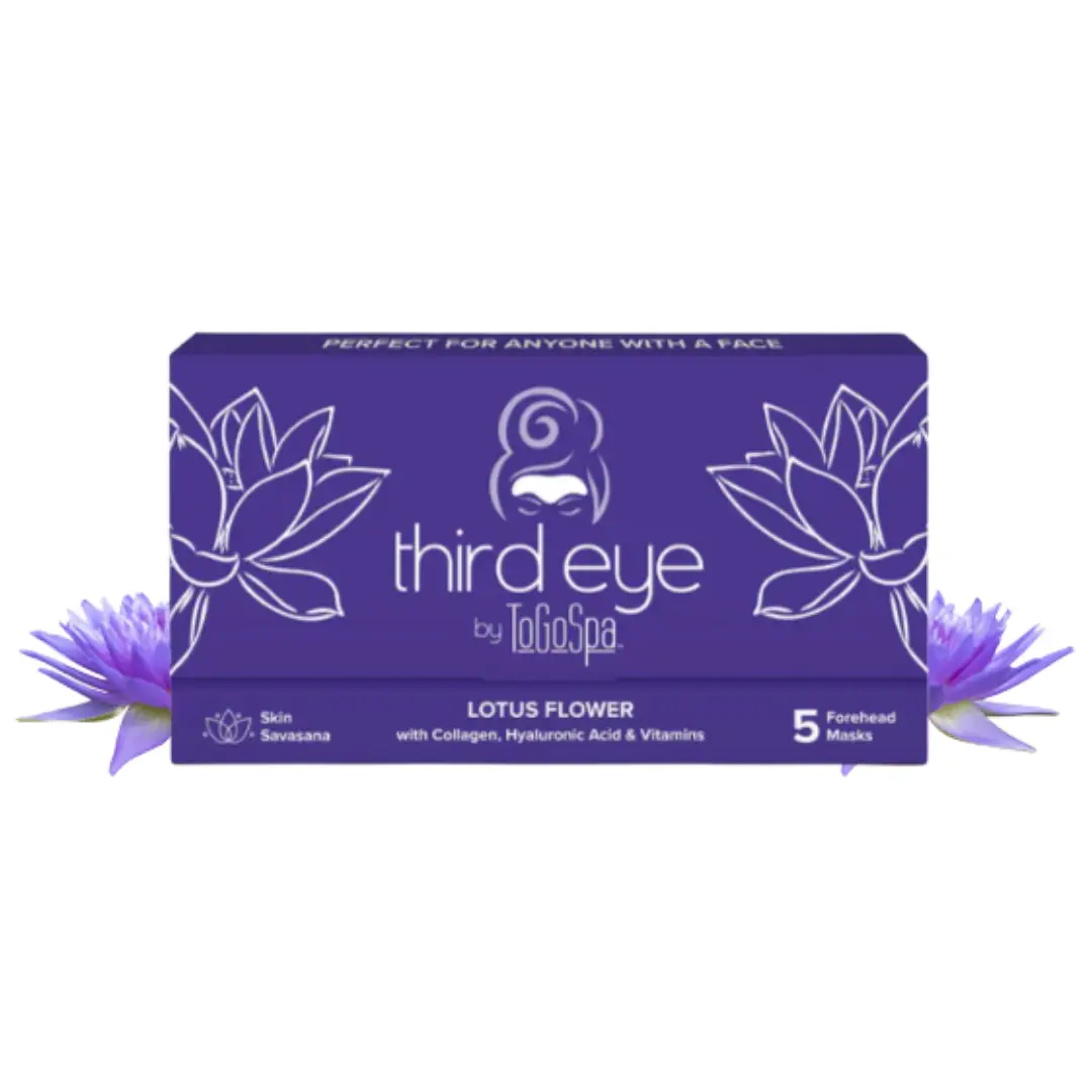 Forehead Masks: Lotus Flower Third Eye 5pk