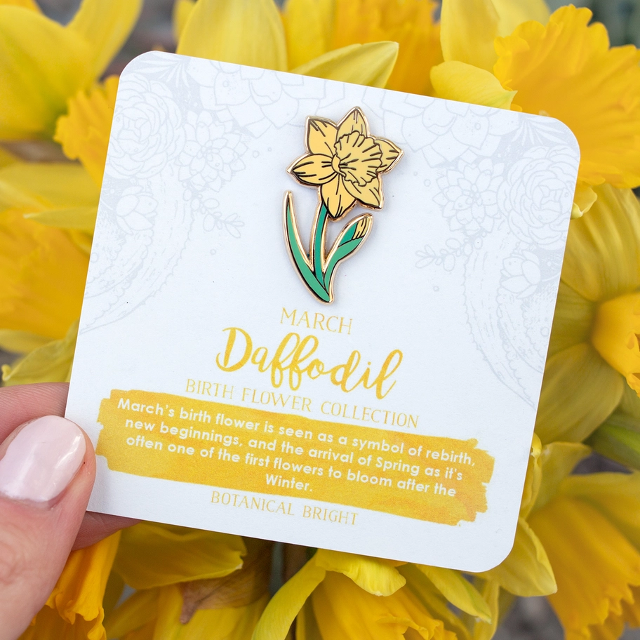 Daffodil Enamel Pin