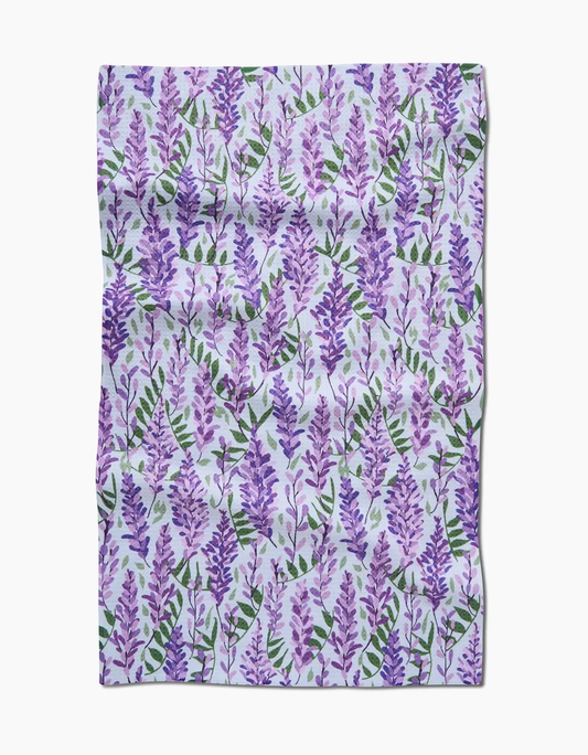 Geometry Tea Towel: Wisteria