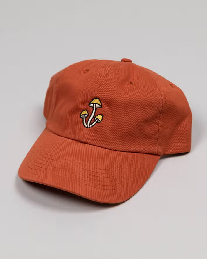 Shroom Baseball Hat - Burnt Orange