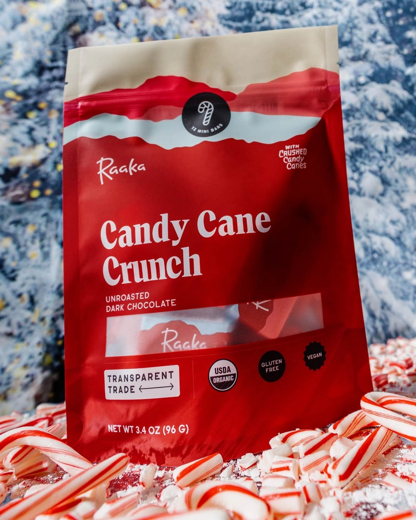 Candy Cane Crunch Minis in Bag