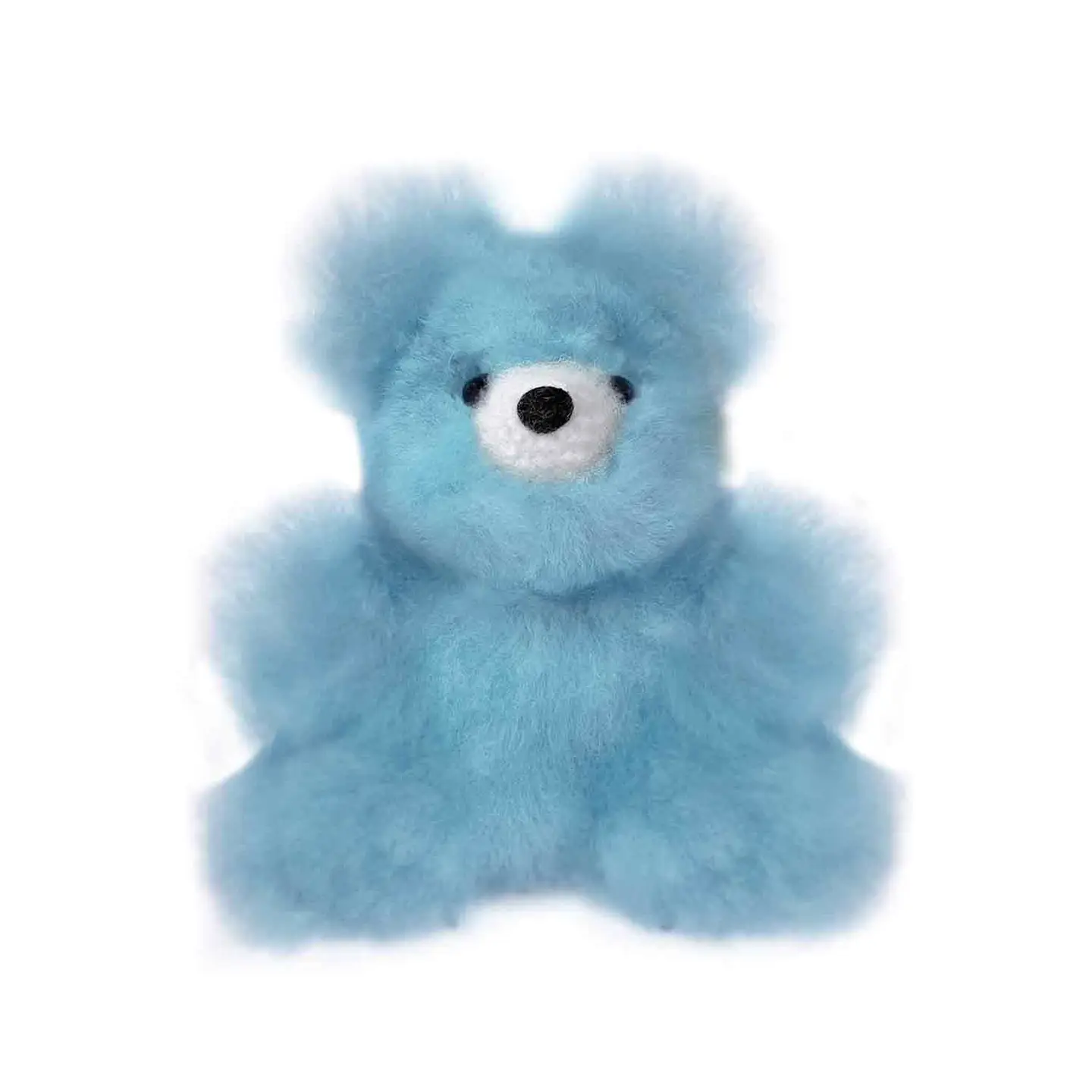 Alpaca Stuffed Animal - Colorful Bear - Micro 7"