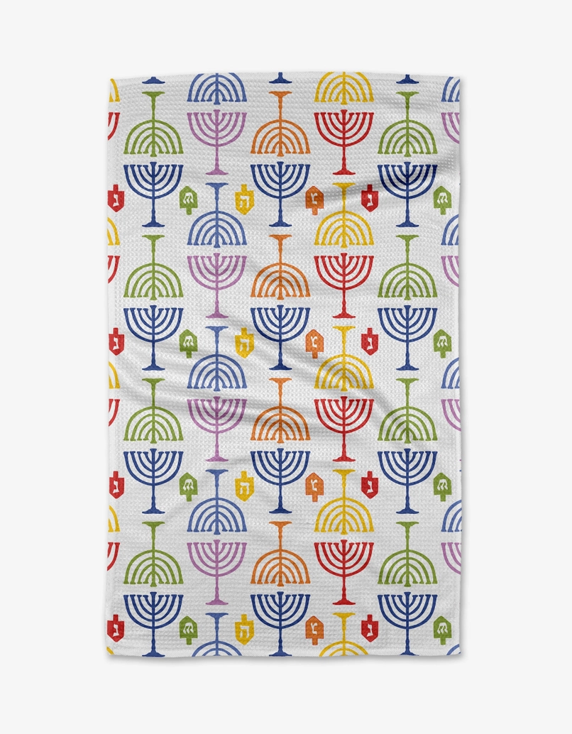 Geometry Tea Towel: Festival of Lights