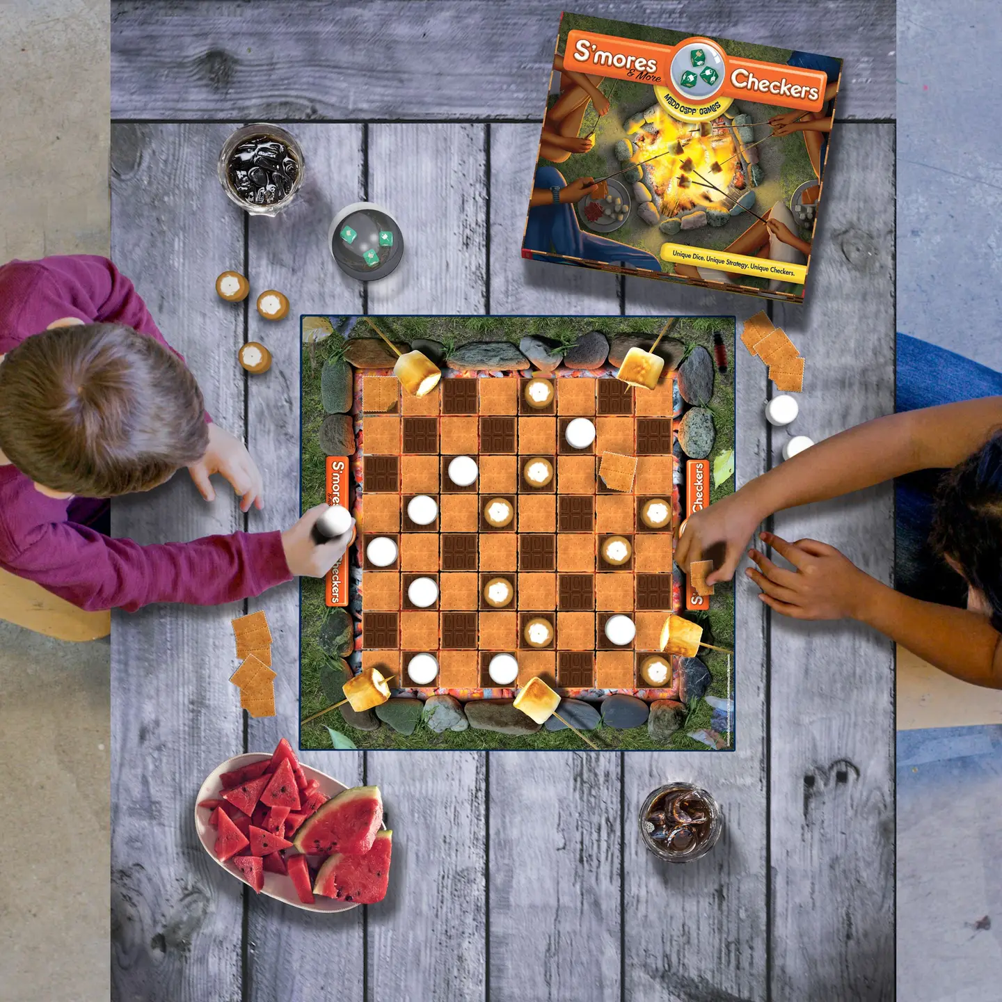 S'mores Checkers