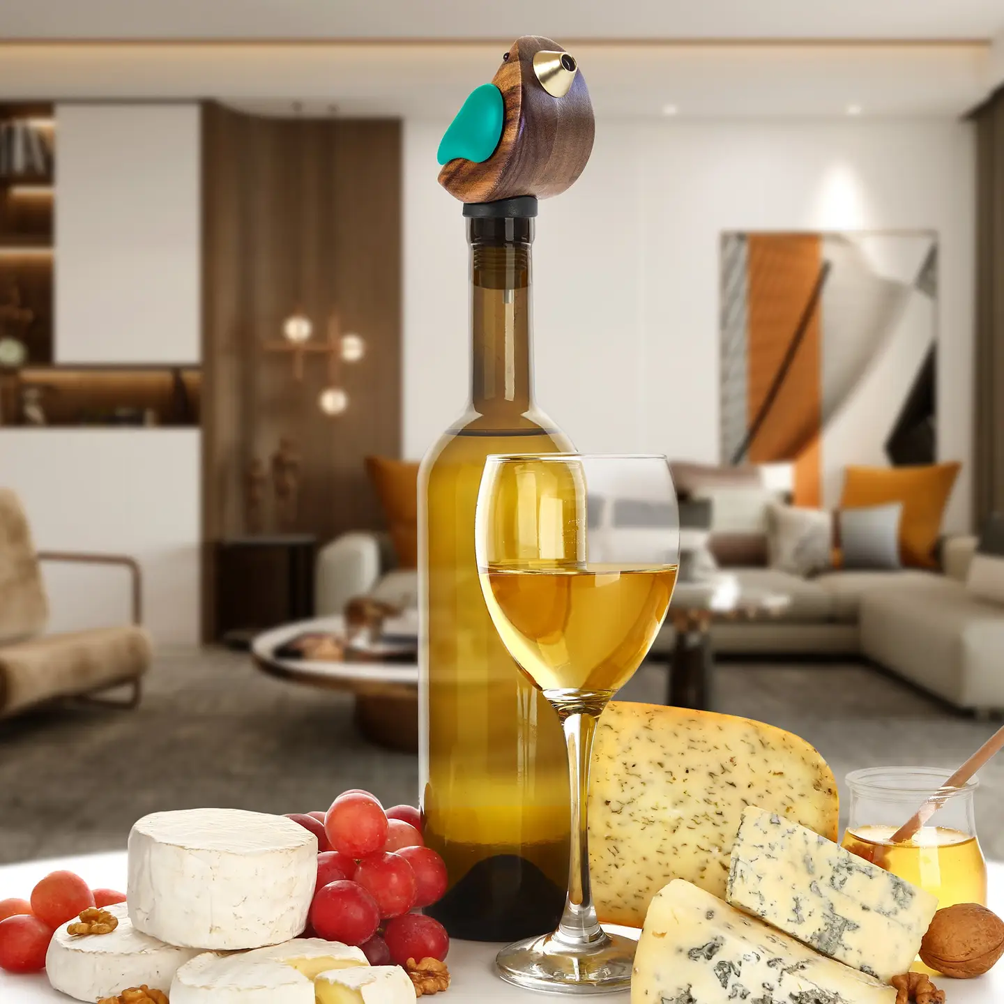Songbird Wine Bottle Pourer