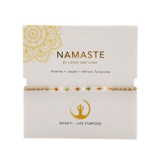 Bhakti Namaste Inner Life Purpose Bracelet 2mm