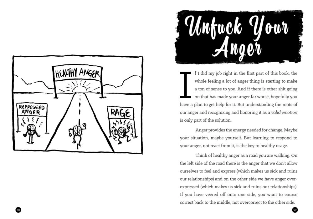 Unf*ck Your Anger Book