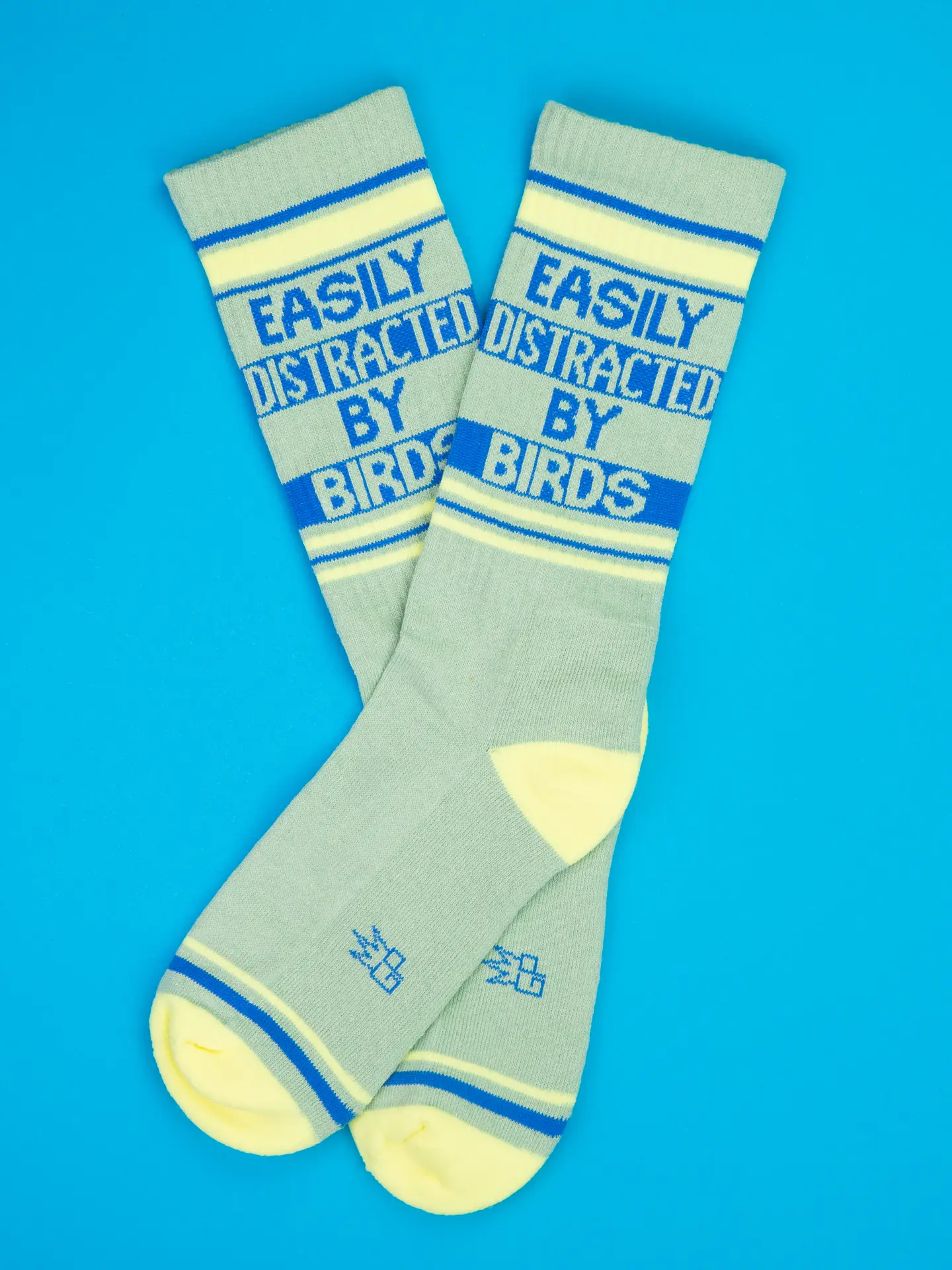 Easily Distracted By Birds Crew Socks