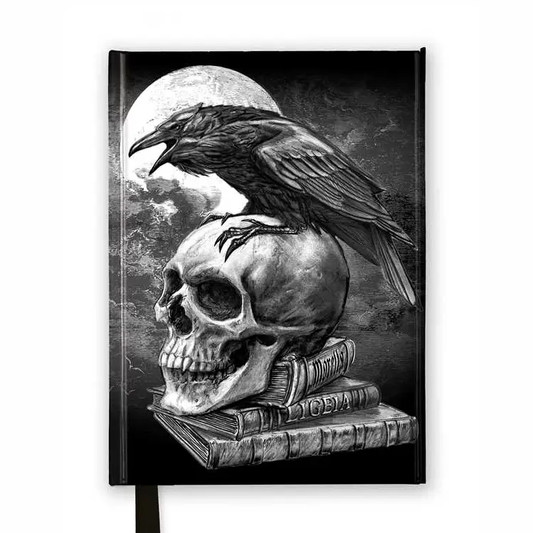 Poe’s Raven Foiled Journal