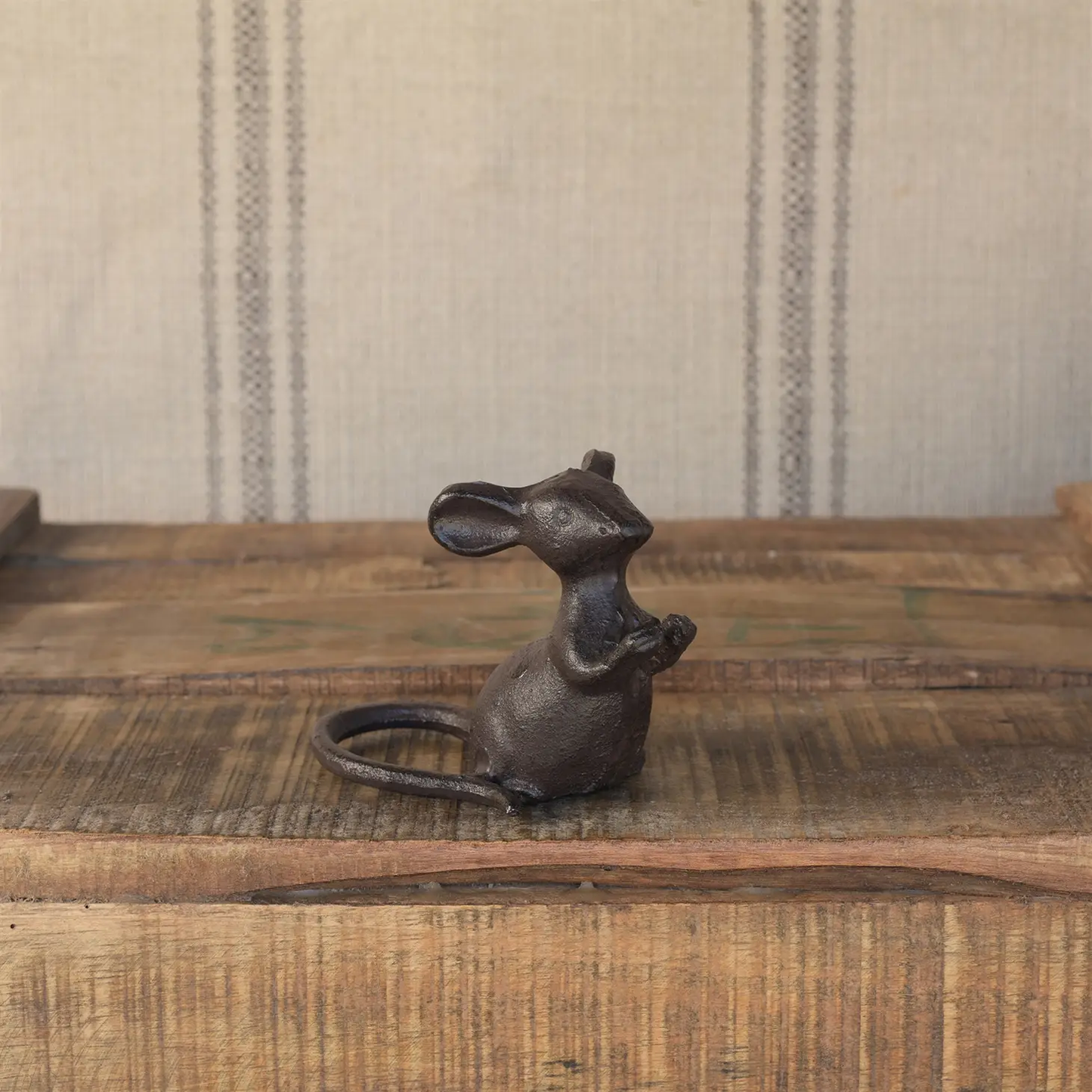 Cast Iron Talking Mouse