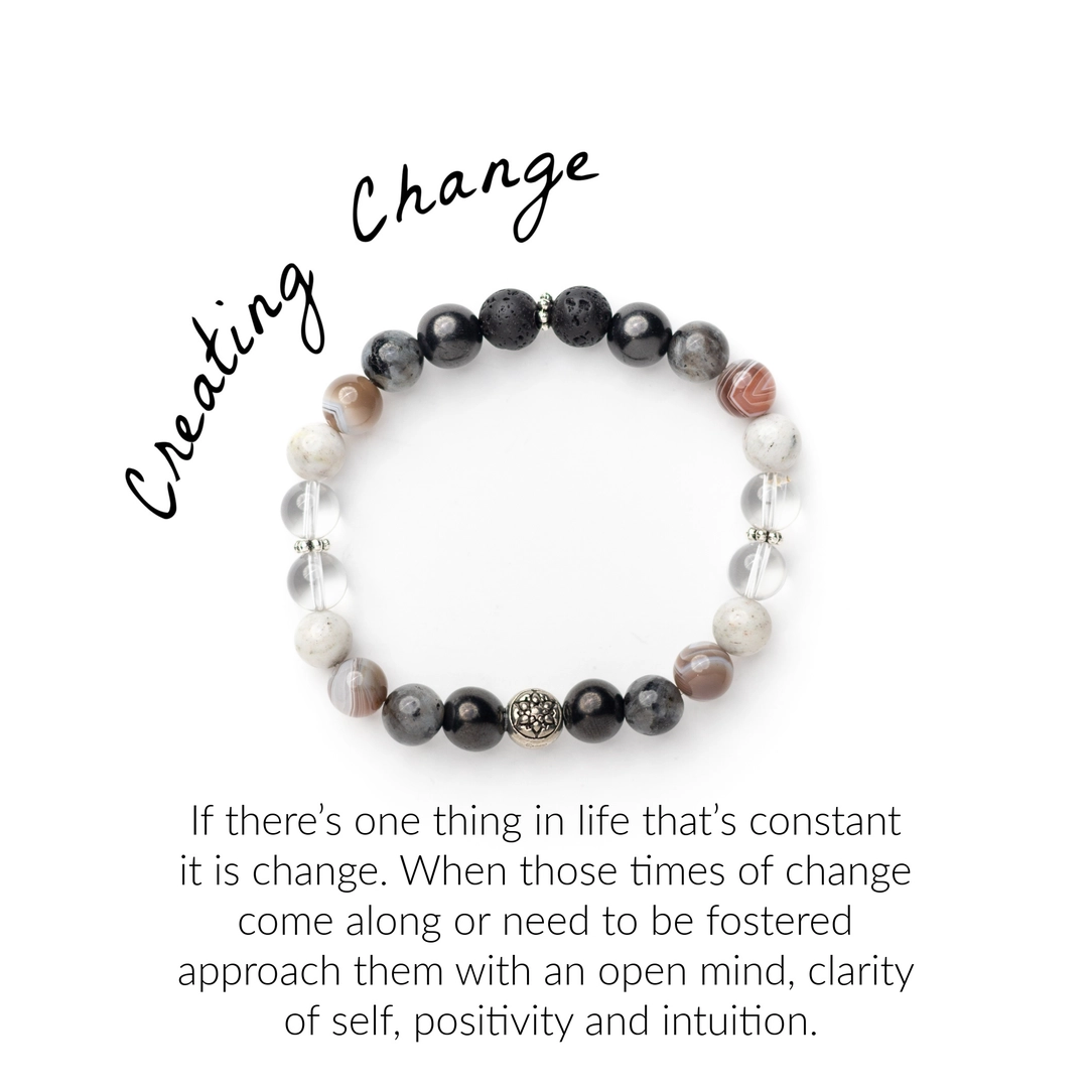 Creating Change Gemstone Bracelet