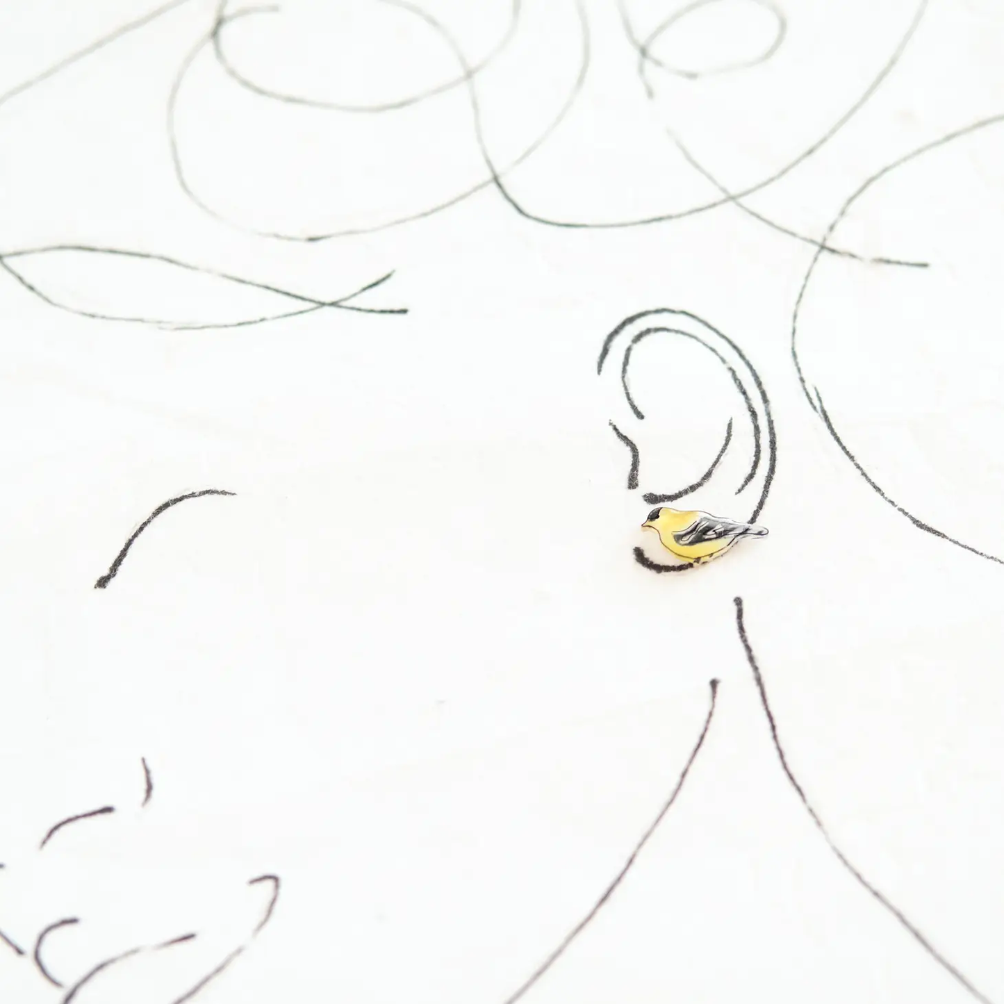 Goldfinch Stud Earrings