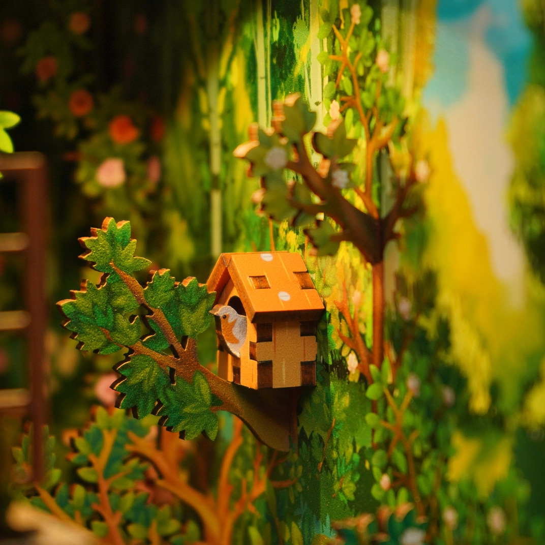 DIY Miniature Book Nook Kit: Secret Garden