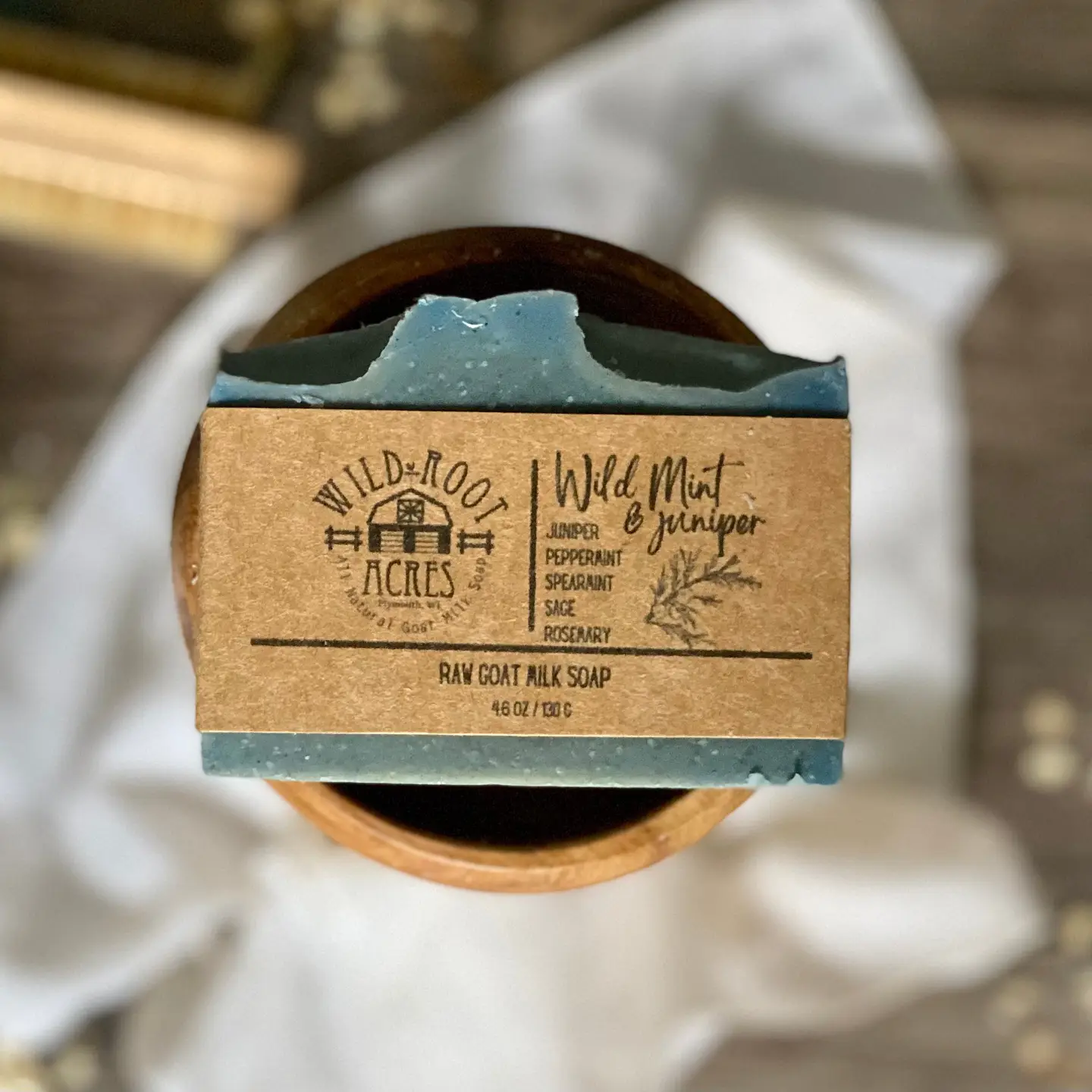 Goat Milk Soap Wild Mint Juniper