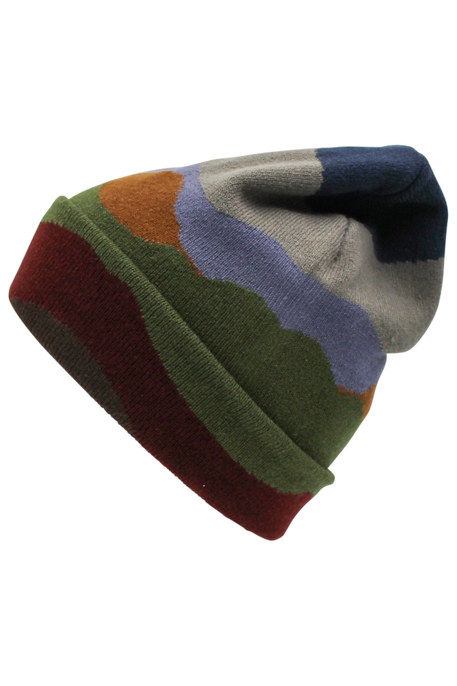 Mountain Landscape Beanie