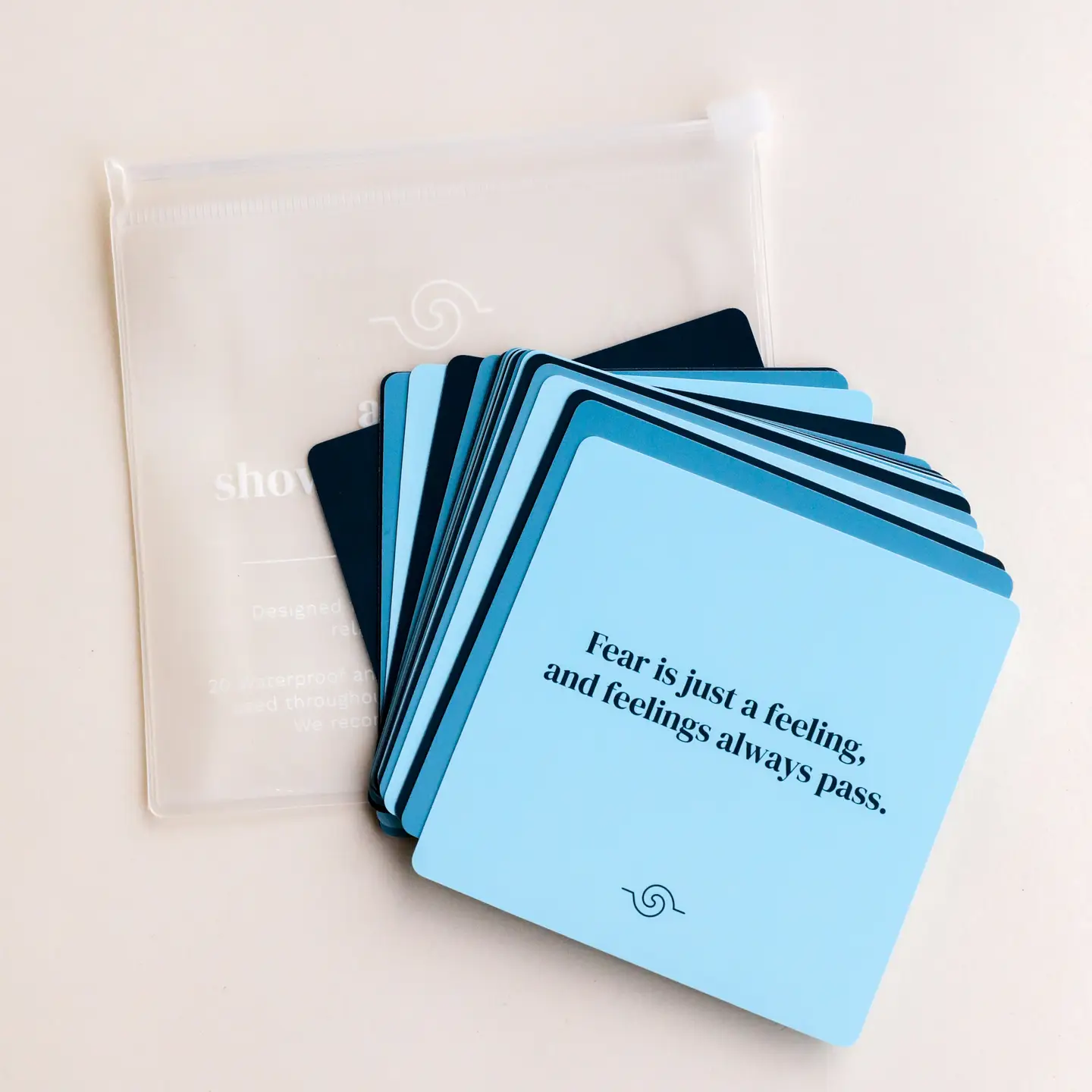 Shower Affirmation Cards