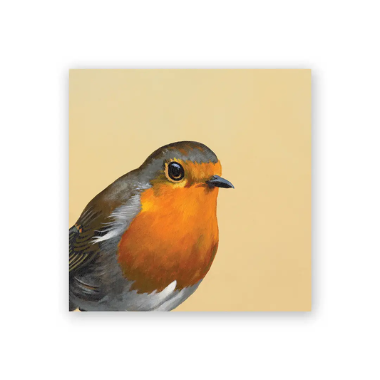 European Robin Wood Wall Art