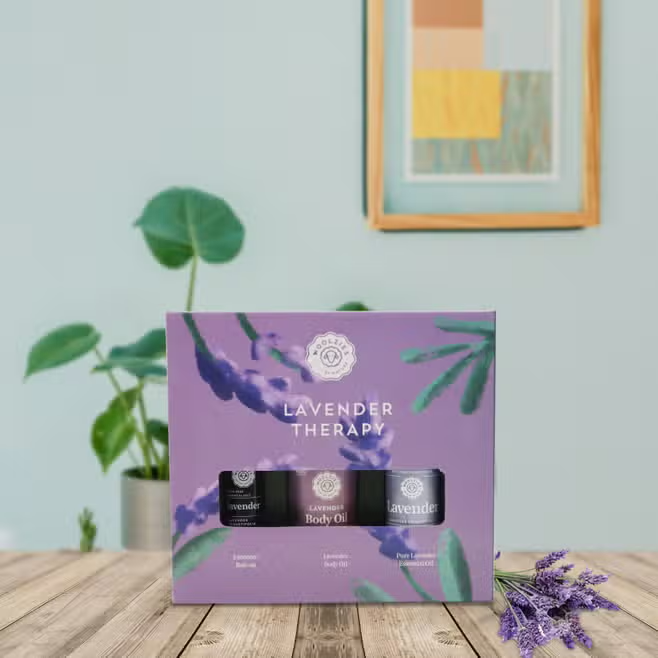 Lavender Therapy Oil Set