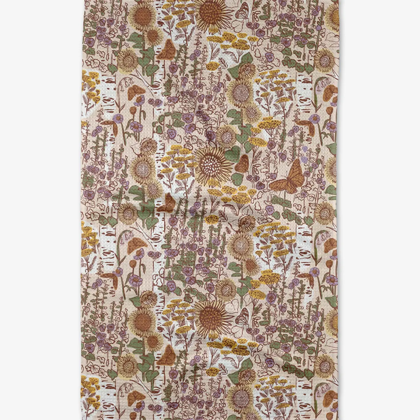 Geometry Tea Towel: Fall Forest