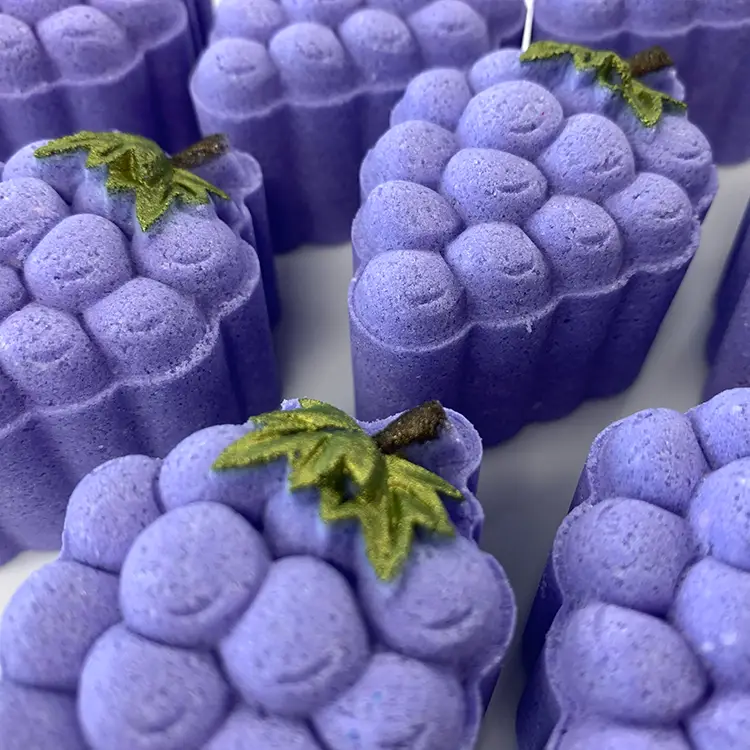 Bunch of Grapes Mini Bath Bomb