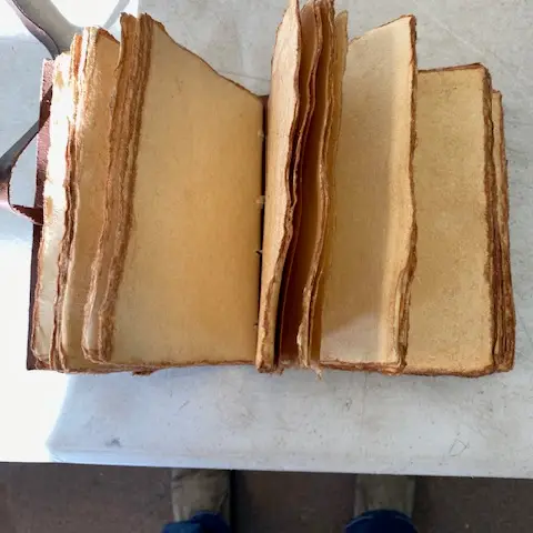 Leather Journal - Raven