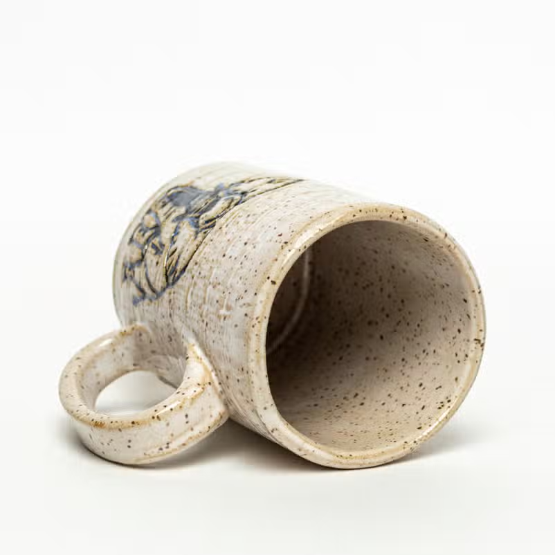 Elephant Ceramic Mug Ivory