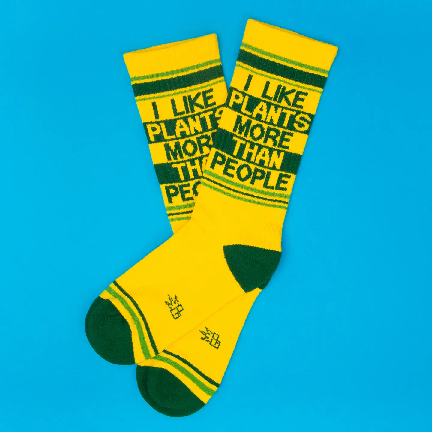 I Like Plants More Than People Plants Socks