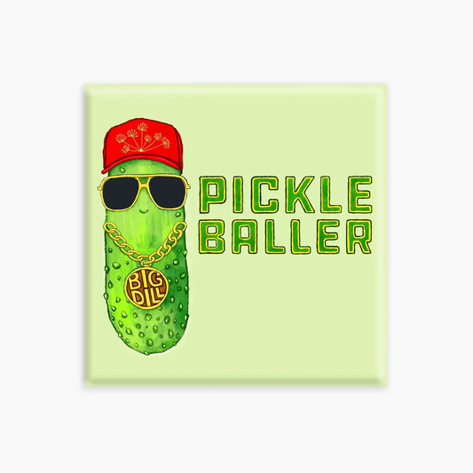 Pickle Baller Magnet