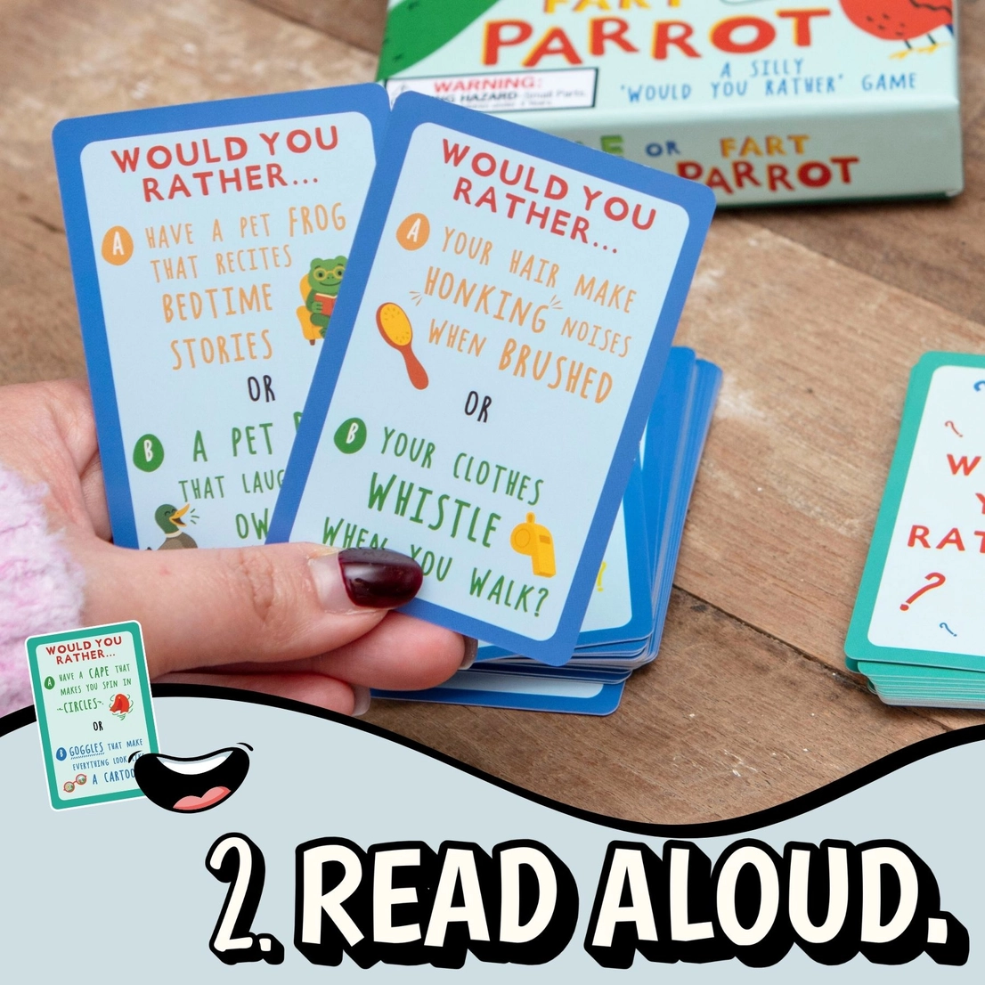 Pickle Toes of Fart Parrot Game