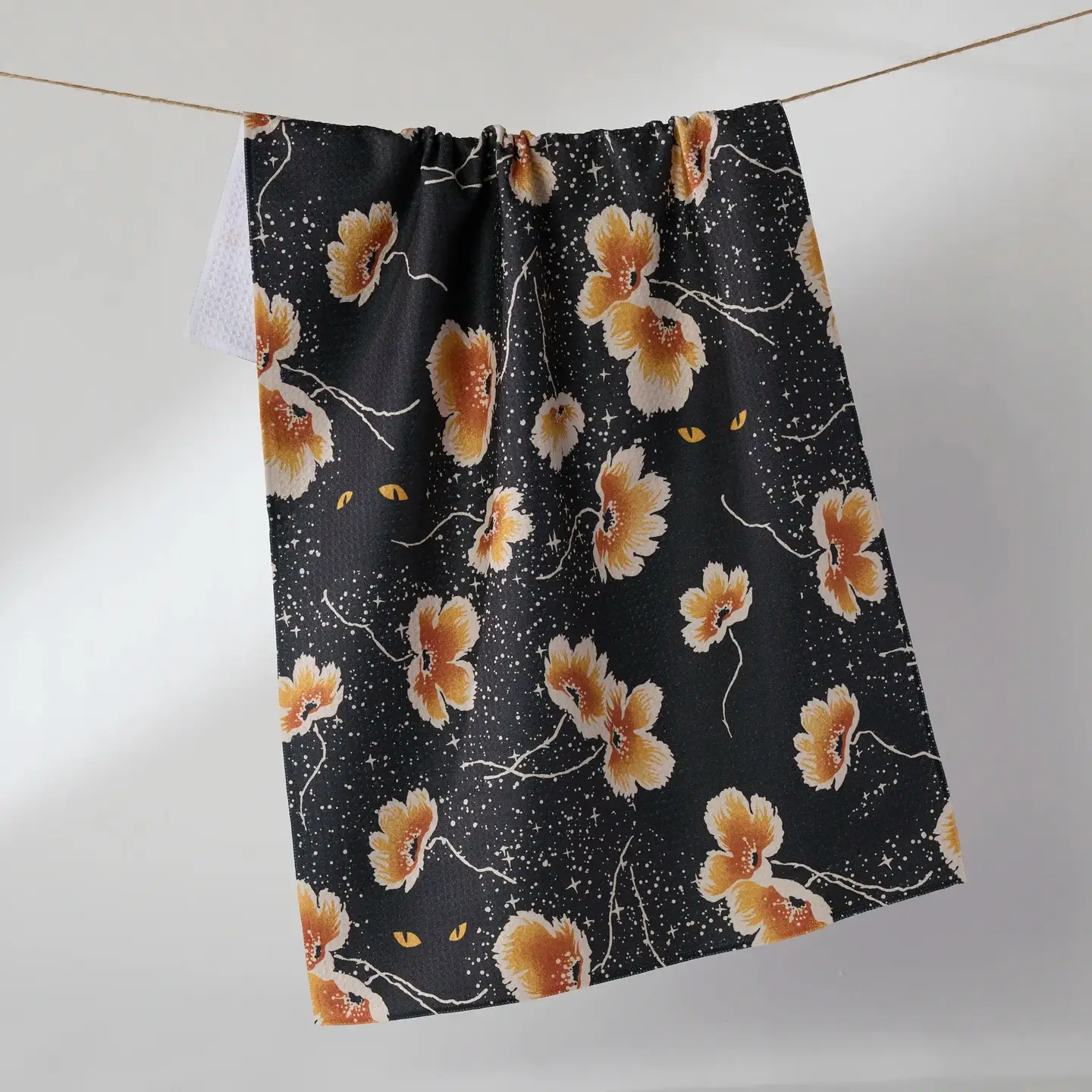 Geometry Tea Towel: Cats Eye