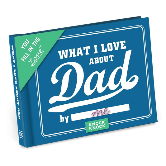 What I Love About Dad Fill In Book