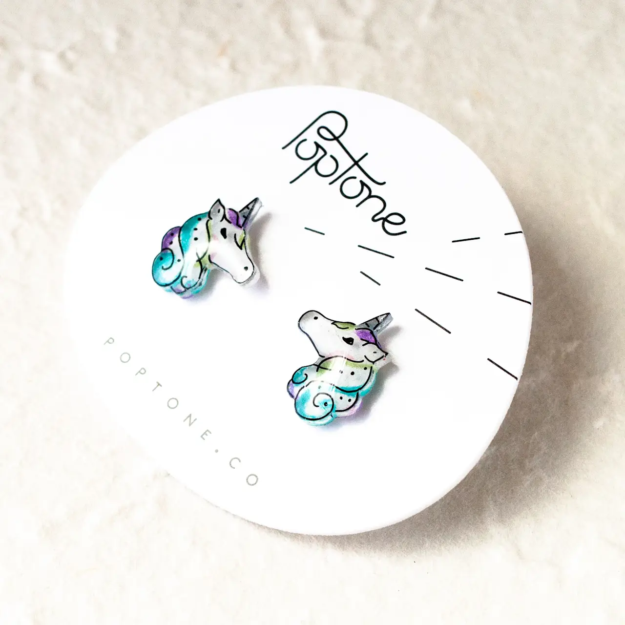 Unicorn Stud Earrings