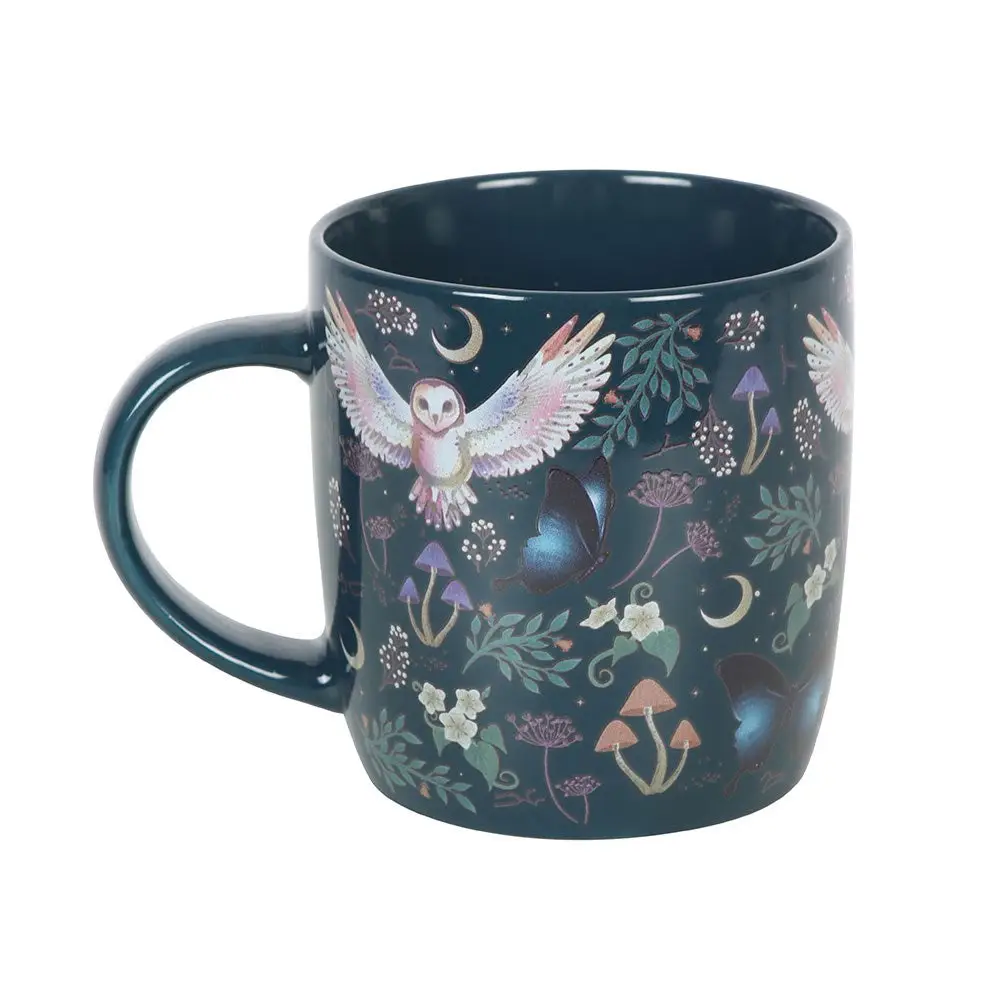 Night Flight Owl Print Mug