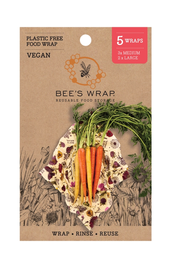 Vegan Food Wrap Assorted 5pk