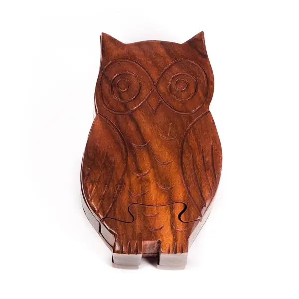 Owl Puzzle Box