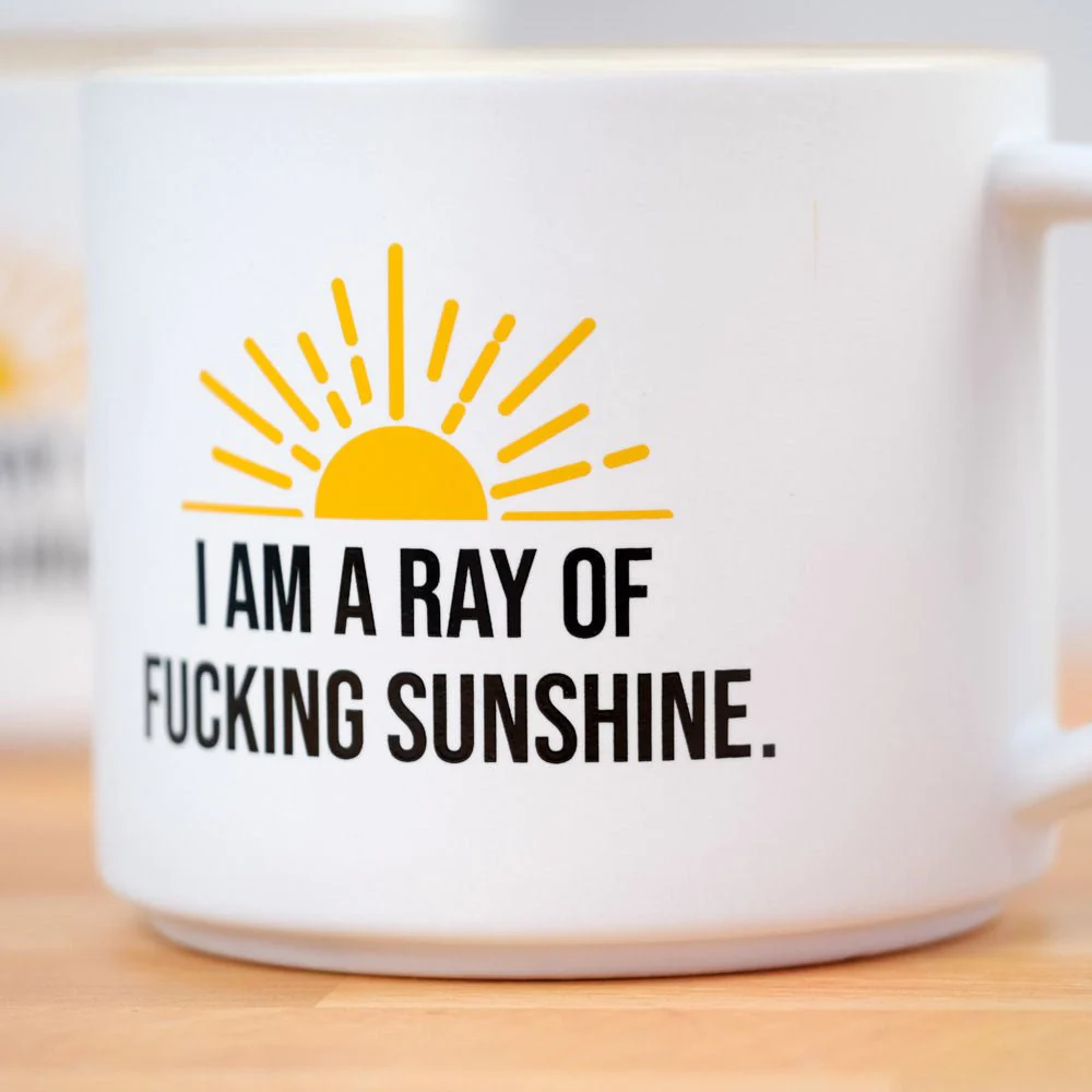 Ray of F*cking Sunshine Mug - White