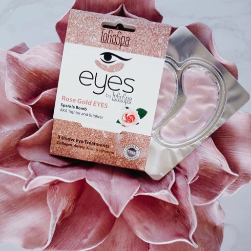 Rose Gold Eye Masks 3pk