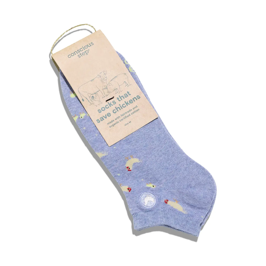 Ankle Socks That Save Chickens
