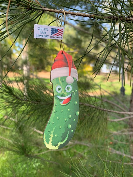 Pickle Birchwood Ornament