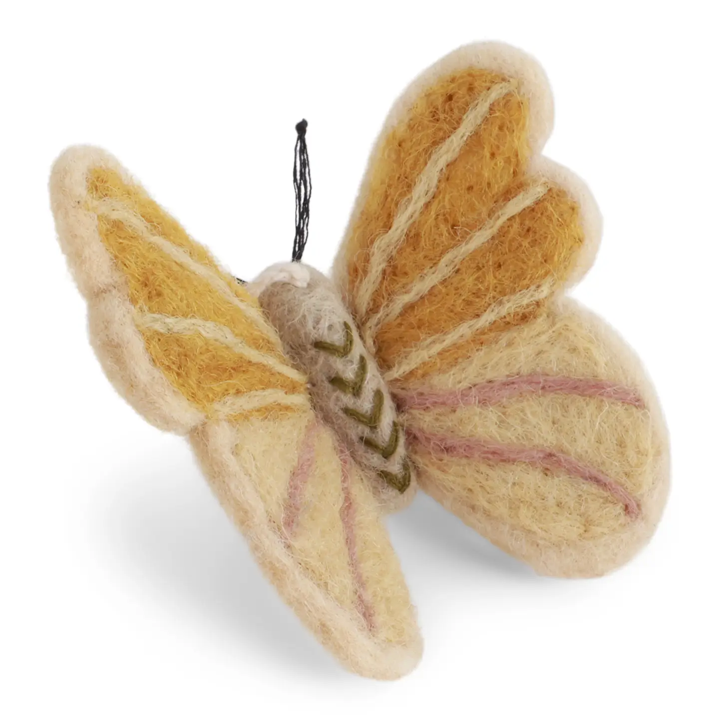 Felted Butterfly Yellow