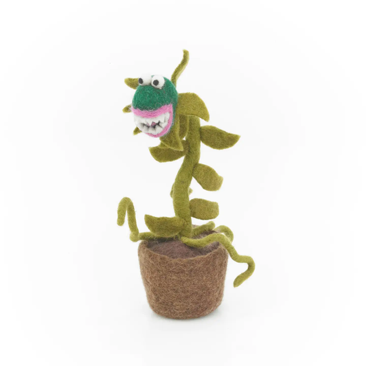 Felted Wool Venus Fly Trap