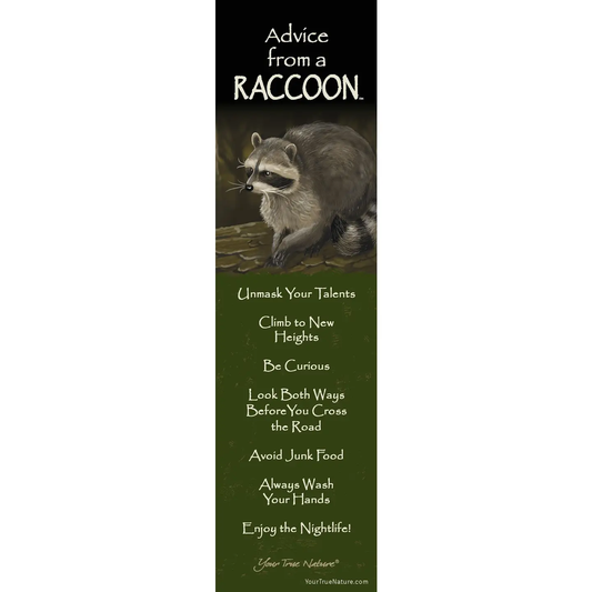 Bookmark Advice from a Raccoon