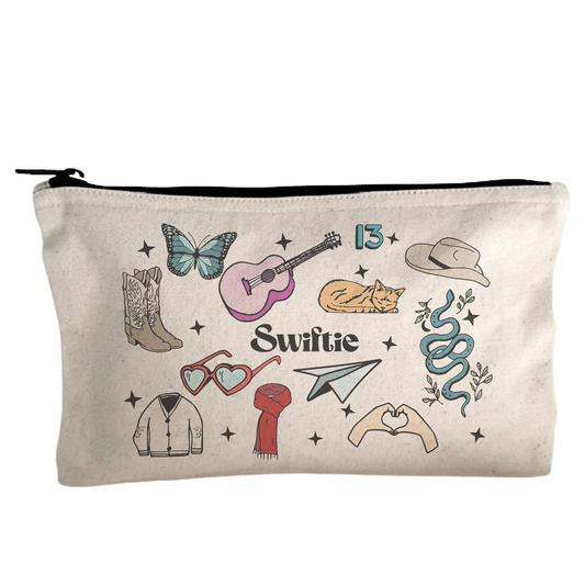 Swiftie Collage Zipper Pouch