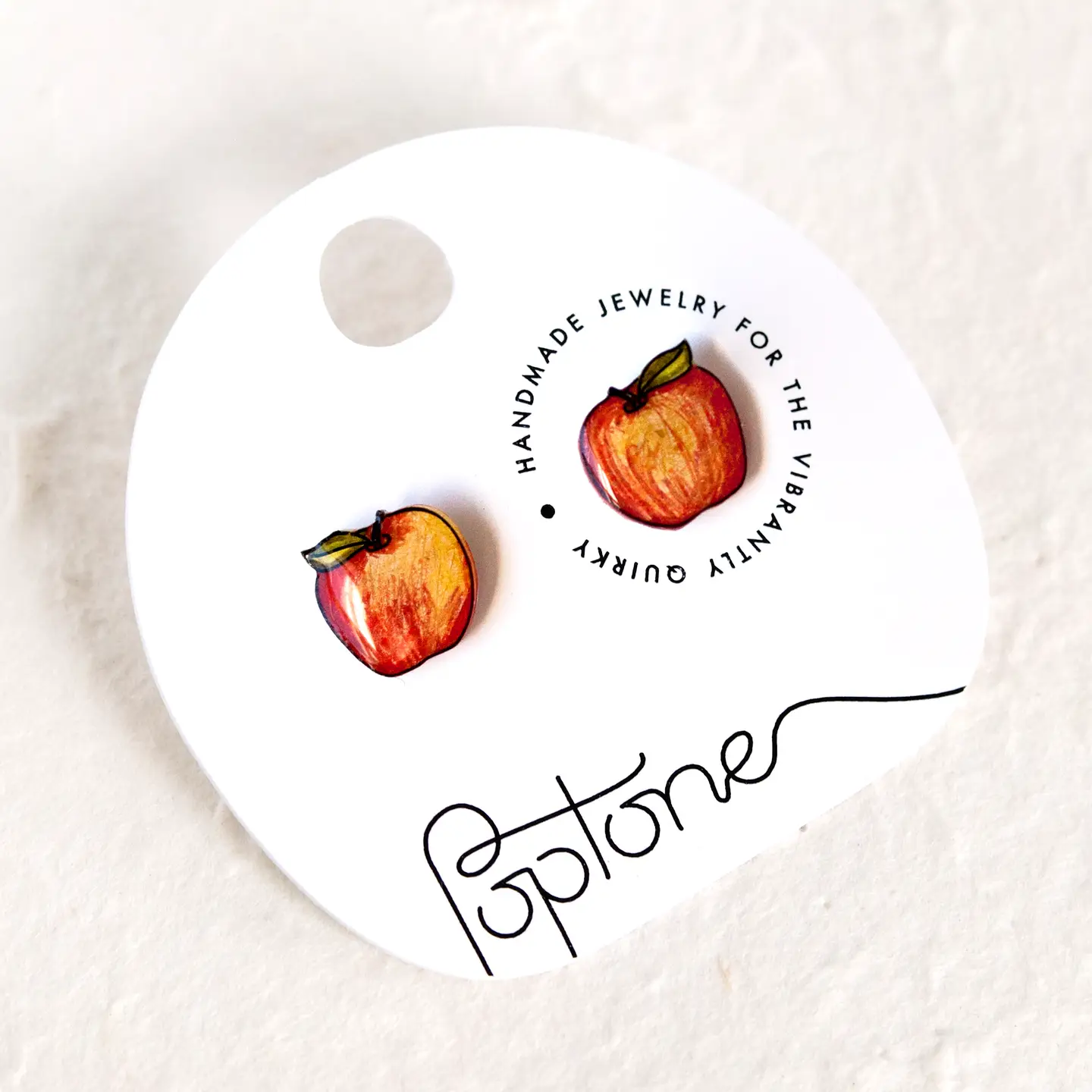 Apple Stud Earrings