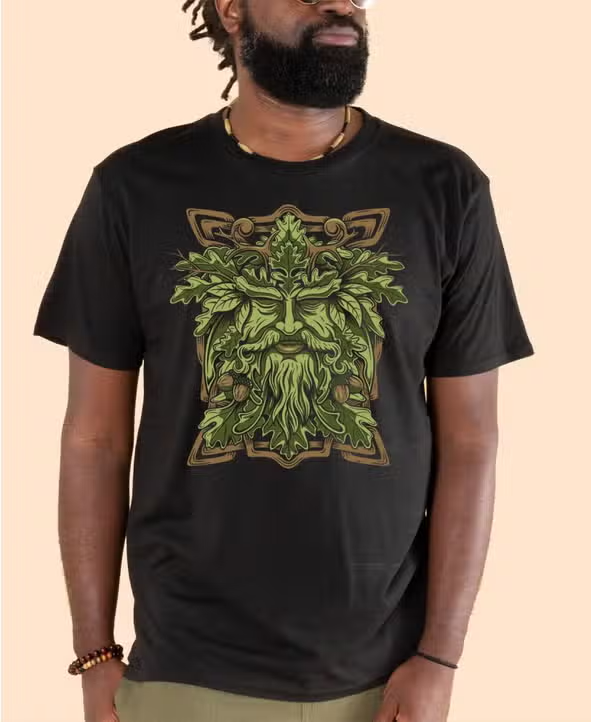 Green Man Organic T-Shirt