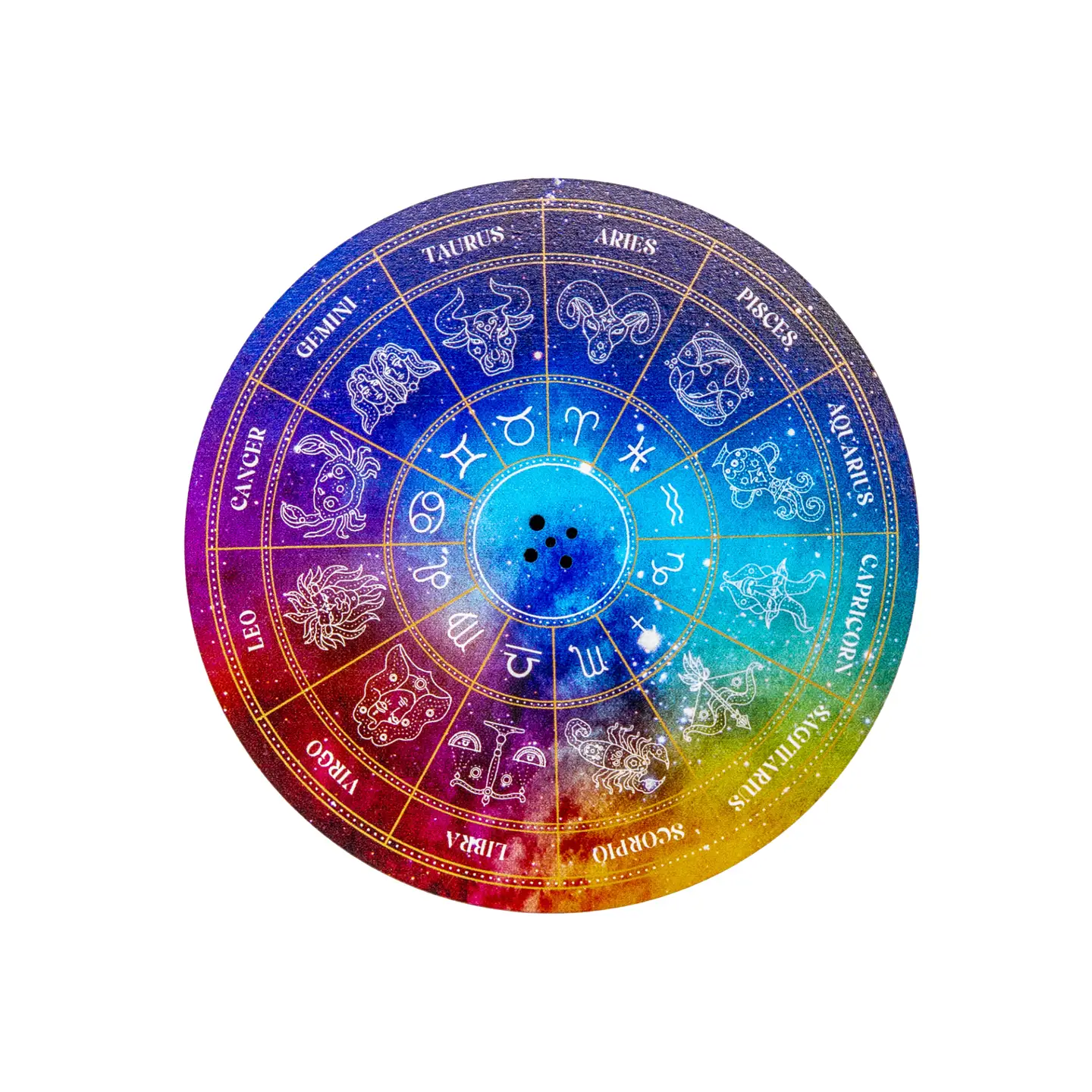 Zodiac Wheel Incense Burner