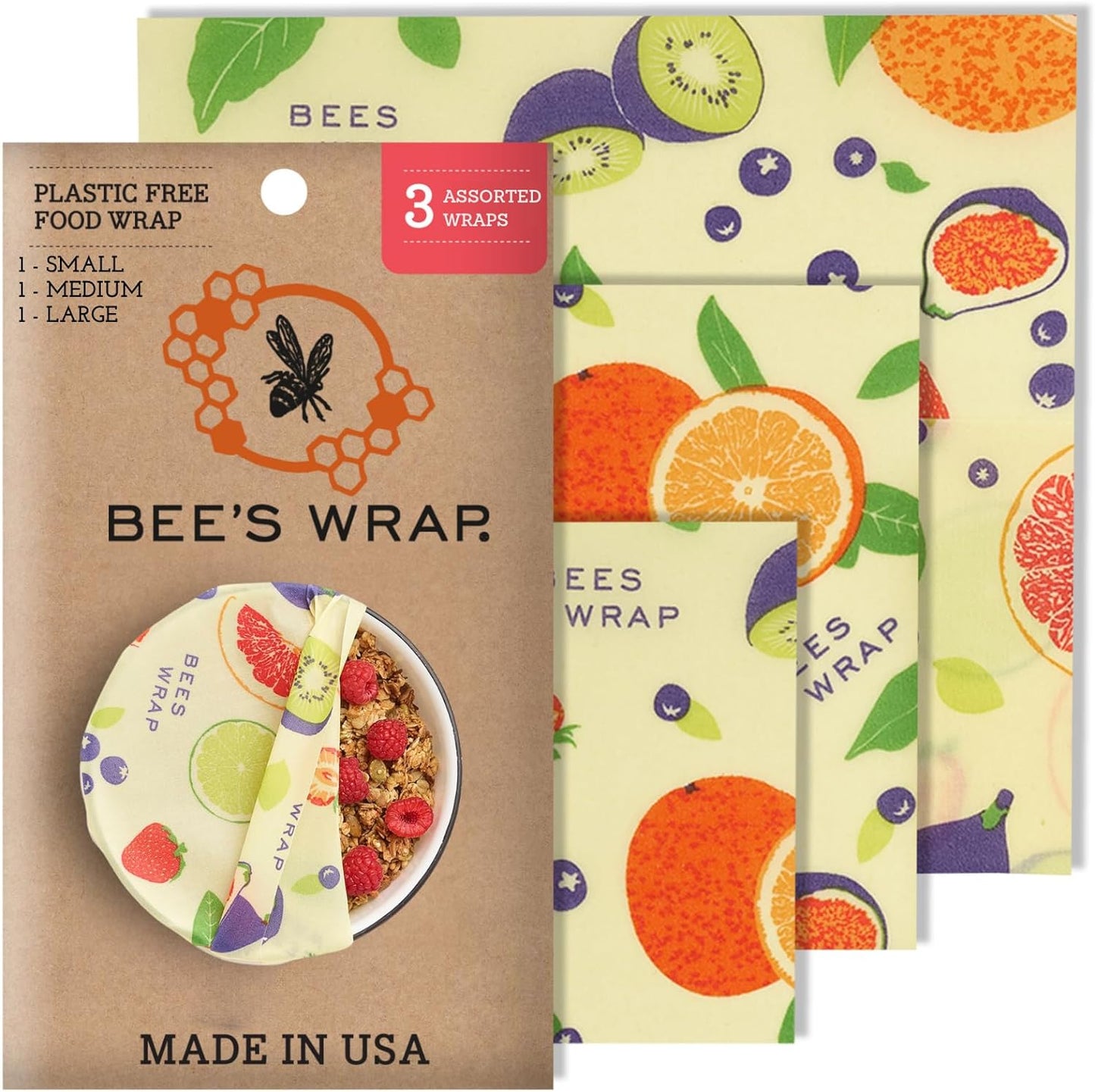 Bee's Wrap Asst 3 Pack