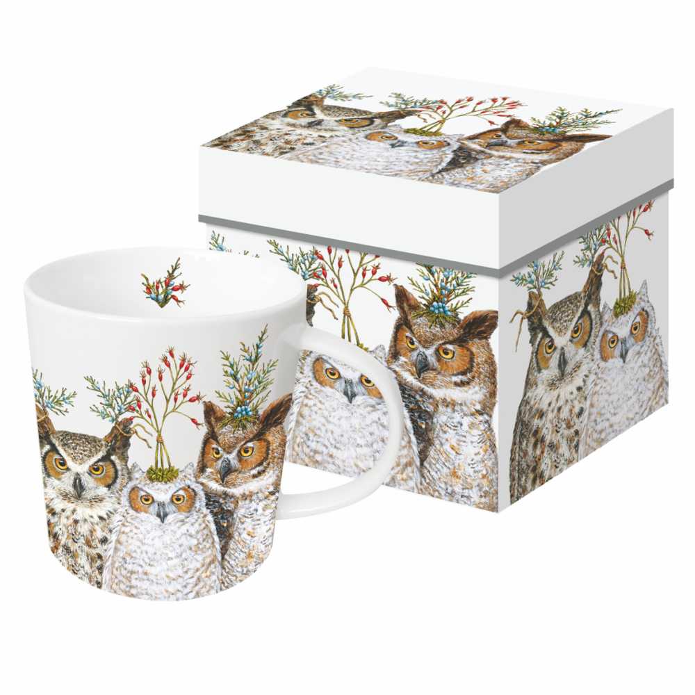 Mug in Box Holiday Hoot