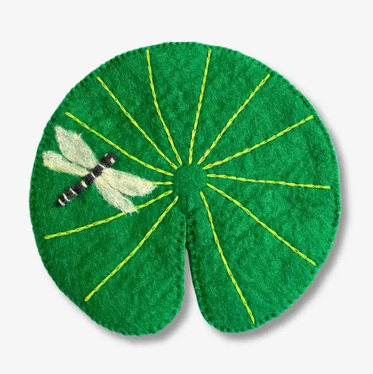 Lily Pad Felted Trivet