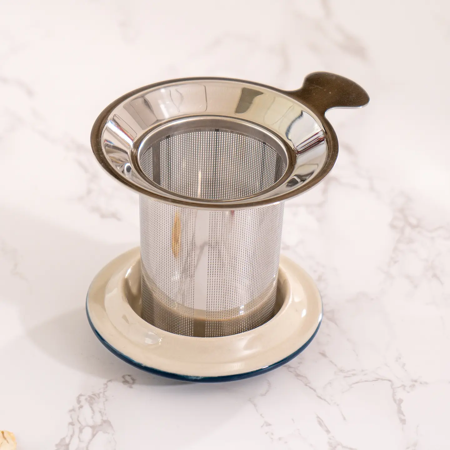 Tea Infuser Mug 15oz Moon Rabbit